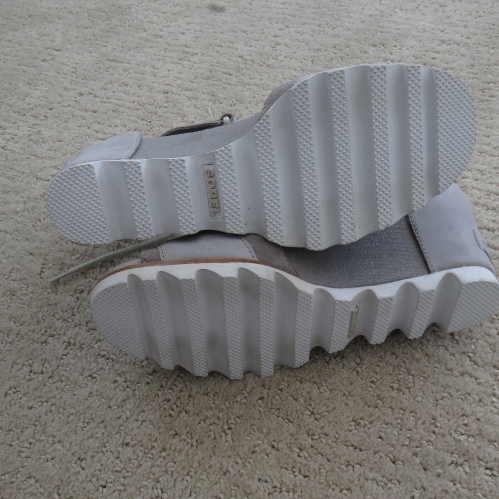 New SOREL Joanie Strap Lace Wrap Wedge sandal - Picture 4 of 7